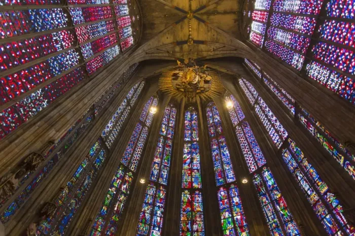 Framed Print : Interior of Aachen Cathedral (UNESCO World Heritage Site), Aachen, North Rhine Westphalia Framed Print : Interior of Aachen Cathedral (UNESCO World Heritage Site), Aachen, North Rhine Westphalia