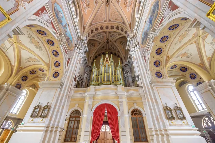 Framed Print : Interior of the Cathedral Basilica of Apostles St. Peter and St. Paul of Kaunas, Kaunas, Lithuania Framed Print : Interior of the Cathedral Basilica of Apostles St. Peter and St. Paul of Kaunas, Kaunas, Lithuania