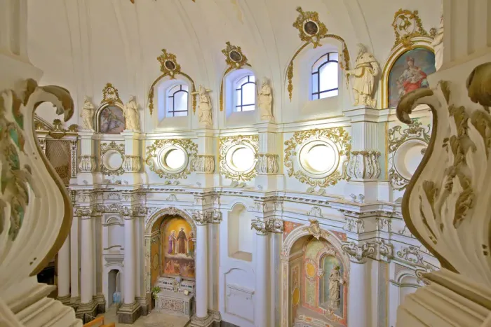 Framed Print : Interior of Chiesa di Santa Chiara, Noto, Sicily, Italy Framed Print : Interior of Chiesa di Santa Chiara, Noto, Sicily, Italy
