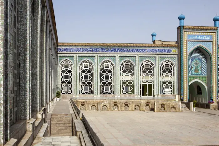 Framed Print : Interior courtyard of a Mosque in Dushanbe, Tajikistan Framed Print : Interior courtyard of a Mosque in Dushanbe, Tajikistan
