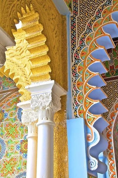 Interior Details of Continental Hotel, Tangier, Morocco, North Africa