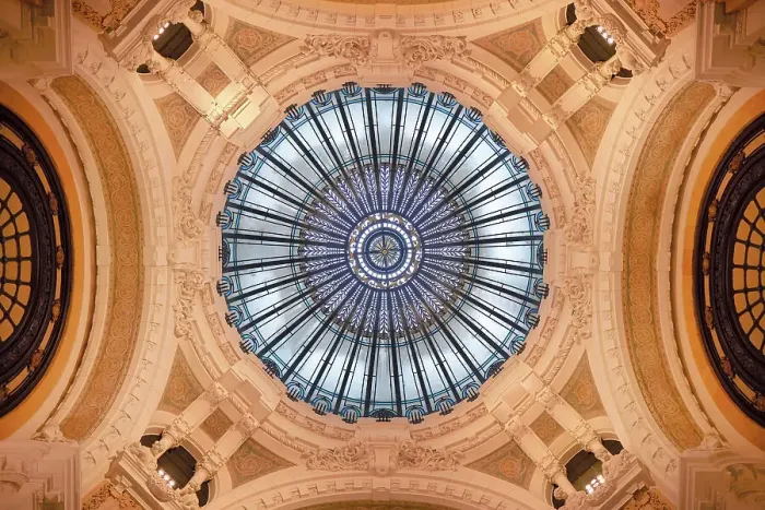 Framed Print : The interior dome of the Guemes Gallery, San Nicolas, Buenos Aires, Argentina Framed Print : The interior dome of the Guemes Gallery, San Nicolas, Buenos Aires, Argentina