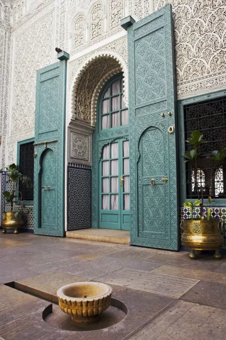Framed Print : The interior of the Mahakma du Pasha in the Quartier