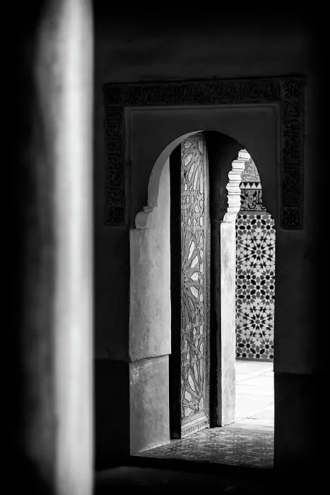 Framed Print : Interior of the Mausoleum of Moulay Ismail, Meknes, Morocco Framed Print : Interior of the Mausoleum of Moulay Ismail, Meknes, Morocco