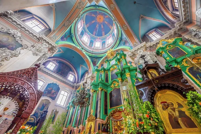 Framed Print : The Interior of the Orthodox Church of the Holy Spirit, Vilnius, Lithuania Framed Print : The Interior of the Orthodox Church of the Holy Spirit, Vilnius, Lithuania