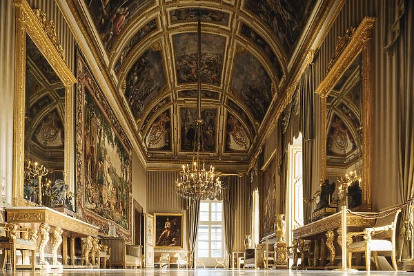 Interior of Palazzo Reale di Napoli, Naples, Italy