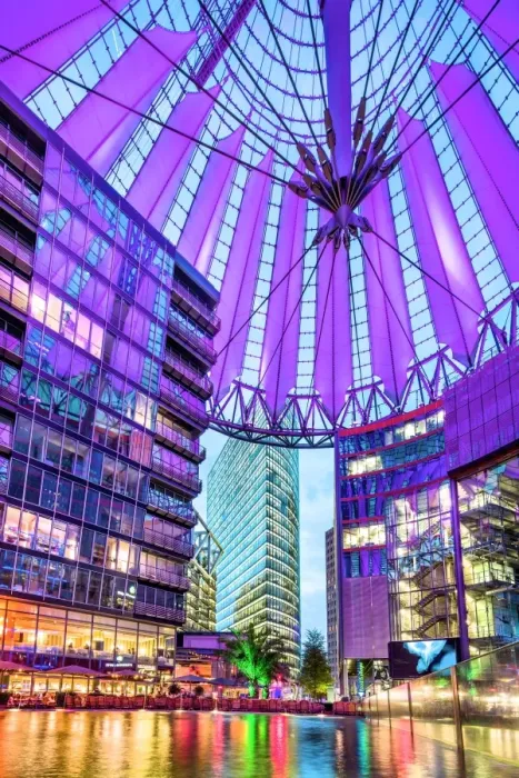 Framed Print : Interior, Potsdamer Platz, Berlin, Germany Framed Print : Interior, Potsdamer Platz, Berlin, Germany
