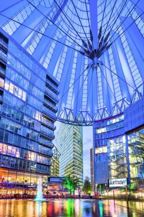Framed Print : Interior, Potsdamer Platz, Berlin, Germany Framed Print : Interior, Potsdamer Platz, Berlin, Germany