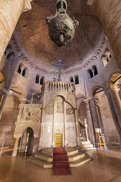 Interior of Sacro Sepolcro church in Santo Stefano cathedral