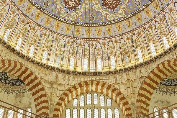 Interior of Selimiye Mosque, Edirne, Edirne Province, Turkey