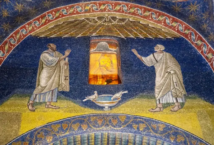 Framed Print : Interior view of Mausoleum of Galla Placidia. Ravenna, Emilia Romagna, Italy Framed Print : Interior view of Mausoleum of Galla Placidia. Ravenna, Emilia Romagna, Italy