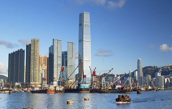 International Commerce Centre (ICC) and Yau Ma Tei Typhoon Shelter, West Kowloon