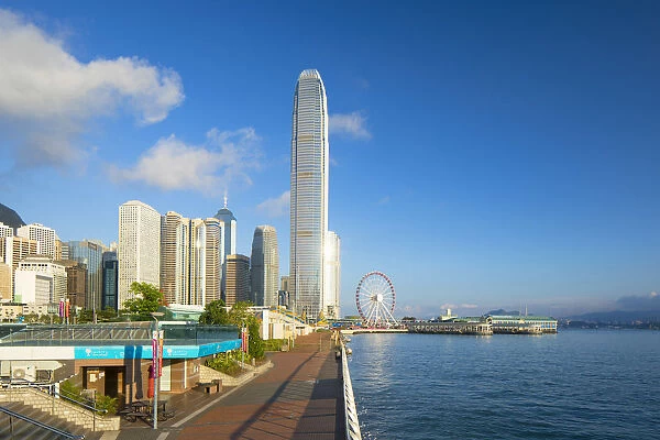 International Finance Centre (IFC) and skyline, Central, Hong Kong Island, Hong Kong