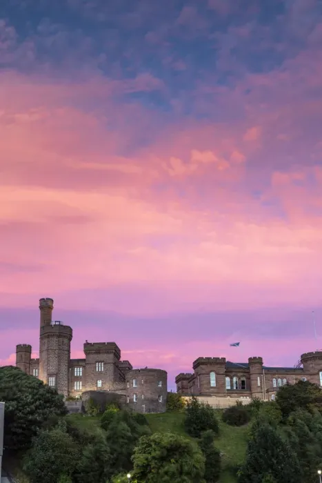 Framed Print : Inverness Castle at dusk, Scotland, United Kingdom Framed Print : Inverness Castle at dusk, Scotland, United Kingdom