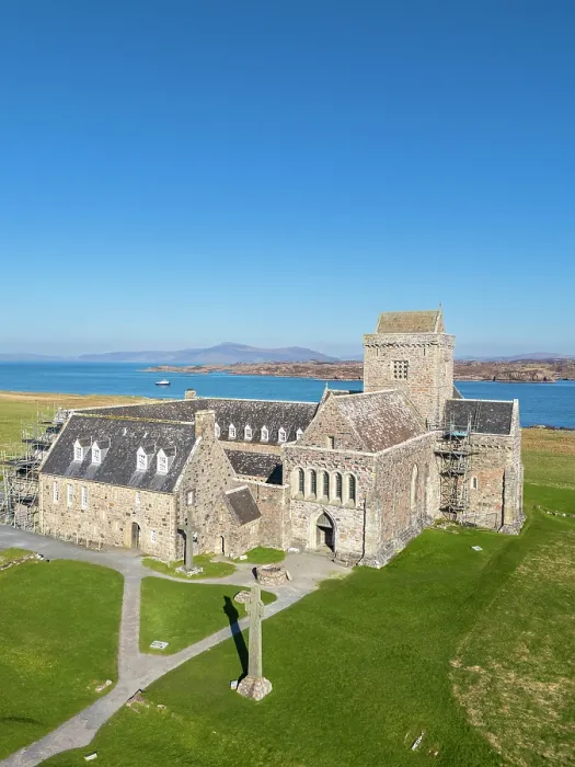 Framed Print : Iona Abbey, Isle of Iona, Scotland, UK Framed Print : Iona Abbey, Isle of Iona, Scotland, UK