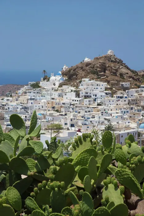 Framed Print : Ios town, Ios Island, Cyclades Islands, Greece Framed Print : Ios town, Ios Island, Cyclades Islands, Greece