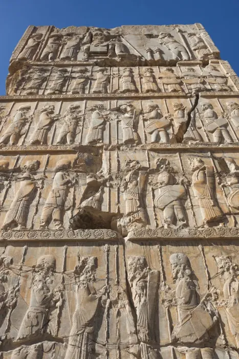 Framed Print : Iran, Central Iran, Persepolis, 6th century BC ancient city, frieze Framed Print : Iran, Central Iran, Persepolis, 6th century BC ancient city, frieze