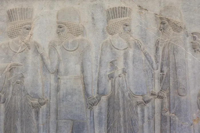Framed Print : Iran, Central Iran, Persepolis, 6th century BC ancient city, frieze, Apadan Staircase Framed Print : Iran, Central Iran, Persepolis, 6th century BC ancient city, frieze, Apadan Staircase