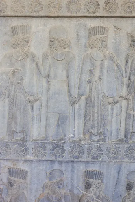 Framed Print : Iran, Central Iran, Persepolis, 6th century BC ancient city, frieze, Apadan Staircase Framed Print : Iran, Central Iran, Persepolis, 6th century BC ancient city, frieze, Apadan Staircase
