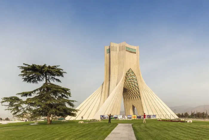Framed Print : Iran, Tehran, Azadi Tower, Freedon Tower Monument Framed Print : Iran, Tehran, Azadi Tower, Freedon Tower Monument