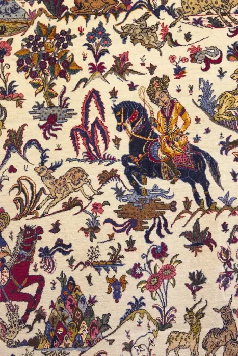Framed Print : Iran, Tehran, Laleh Park, Carpet Museum of Iran, traditional Iranian carpet detail Framed Print : Iran, Tehran, Laleh Park, Carpet Museum of Iran, traditional Iranian carpet detail