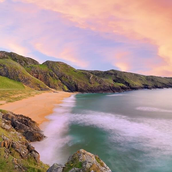 Ireland, Co. Donegal, Rosguil, Boyeeghter Bay