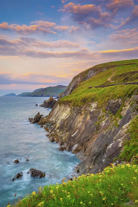 Framed Print : Ireland, Co. Kerry, Dingle, Slea Head, Coumeenoole beach, (Ryans Daughter) Framed Print : Ireland, Co. Kerry, Dingle, Slea Head, Coumeenoole beach, (Ryans Daughter)