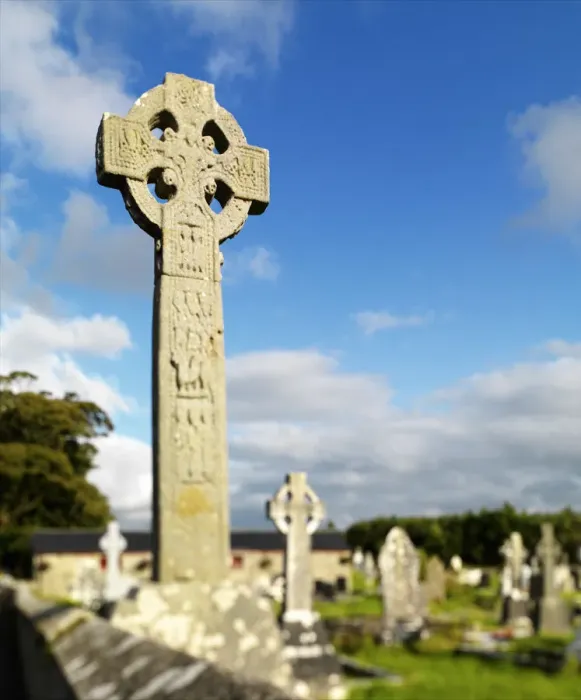 Framed Print : Ireland, Co. Sligo, Drumcliff, Celtic high cross Framed Print : Ireland, Co. Sligo, Drumcliff, Celtic high cross