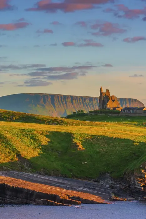 Framed Print : Ireland, Co. Sligo, Mullaghmore and Cassiebawn castle Framed Print : Ireland, Co. Sligo, Mullaghmore and Cassiebawn castle
