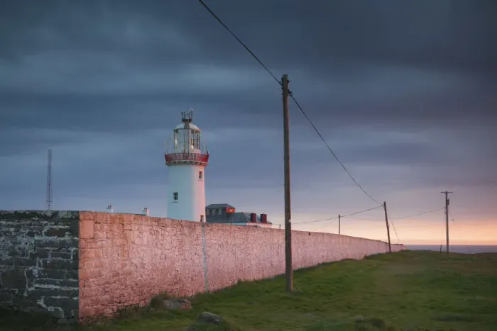 Framed Print : Ireland, County Clare, Loop Head, Kilbaha, Loop Head Lighthouse, dusk Framed Print : Ireland, County Clare, Loop Head, Kilbaha, Loop Head Lighthouse, dusk