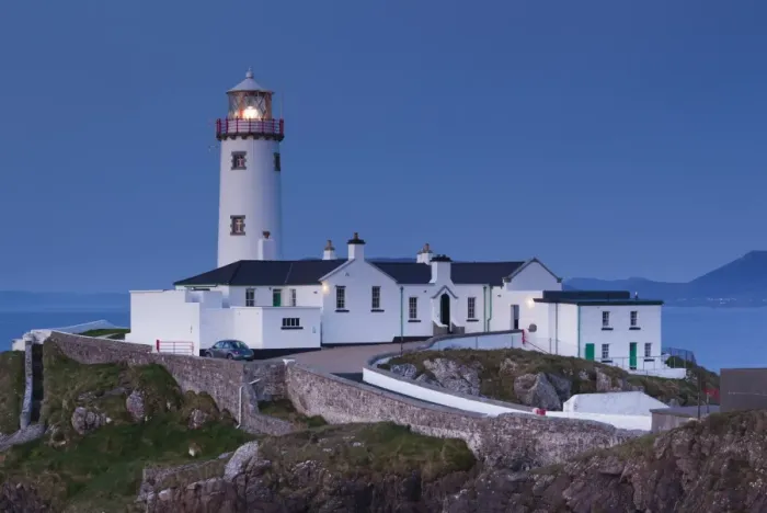 Framed Print : Ireland, County Donegal, Fanad Peninsula, Fanad Head Lighthouse, dusk Framed Print : Ireland, County Donegal, Fanad Peninsula, Fanad Head Lighthouse, dusk