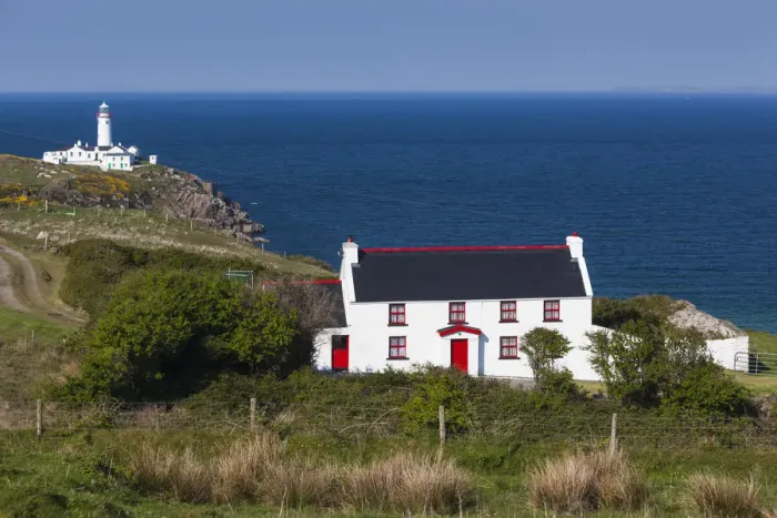 Framed Print : Ireland, County Donegal, Fanad Peninsula, Fanad Head Lighthouse Framed Print : Ireland, County Donegal, Fanad Peninsula, Fanad Head Lighthouse