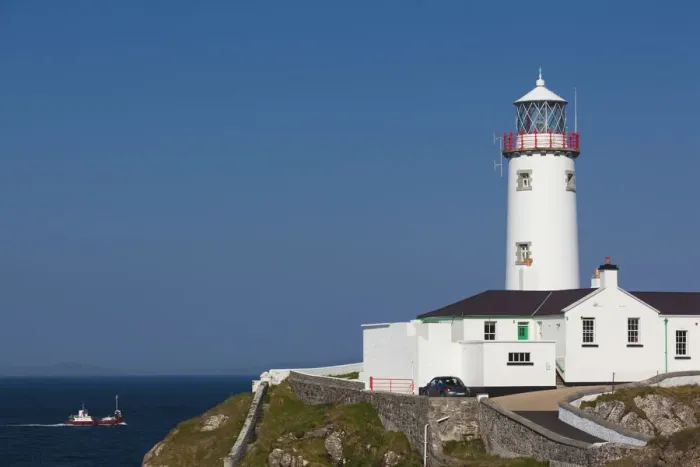Framed Print : Ireland, County Donegal, Fanad Peninsula, Fanad Head Lighthouse Framed Print : Ireland, County Donegal, Fanad Peninsula, Fanad Head Lighthouse