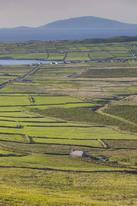 Framed Print : Ireland, County Kerry, Ring of Kerry, Portmagee, elevated coastal landscape Framed Print : Ireland, County Kerry, Ring of Kerry, Portmagee, elevated coastal landscape
