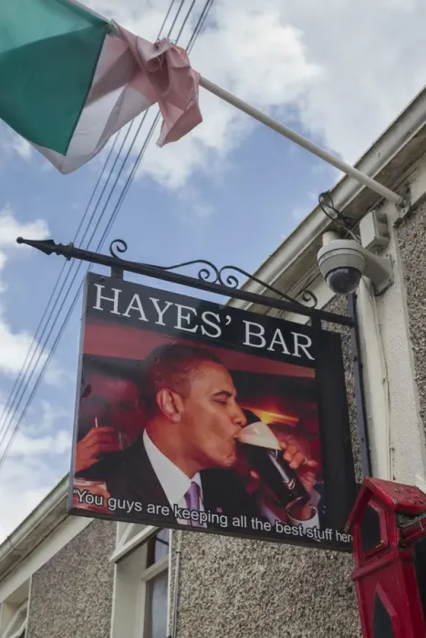 Framed Print : Ireland, County Offaly, Moneygall, Hayes Bar and Pub, site of US President Barack Framed Print : Ireland, County Offaly, Moneygall, Hayes Bar and Pub, site of US President Barack