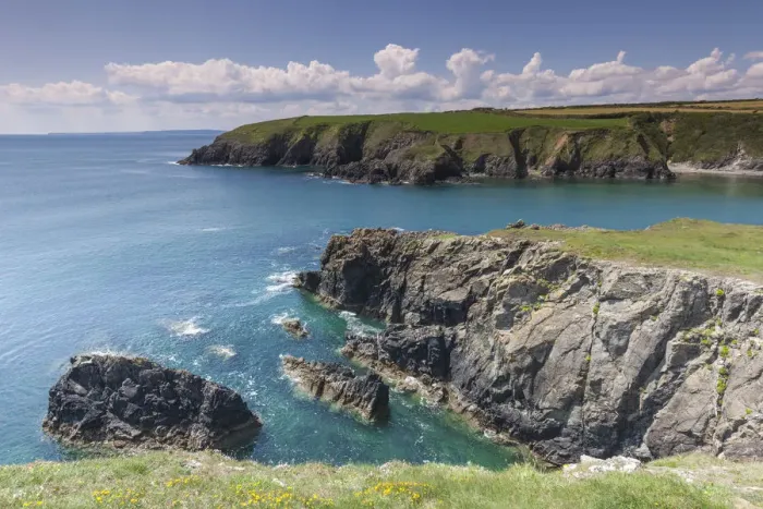 Framed Print : Ireland, County Waterford, Copper Coast, Annestown, coastline Framed Print : Ireland, County Waterford, Copper Coast, Annestown, coastline