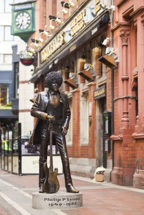 Framed Print : Ireland, Dublin, statue of Phil Lynott, founding member of the rock group Thin Lizzy Framed Print : Ireland, Dublin, statue of Phil Lynott, founding member of the rock group Thin Lizzy