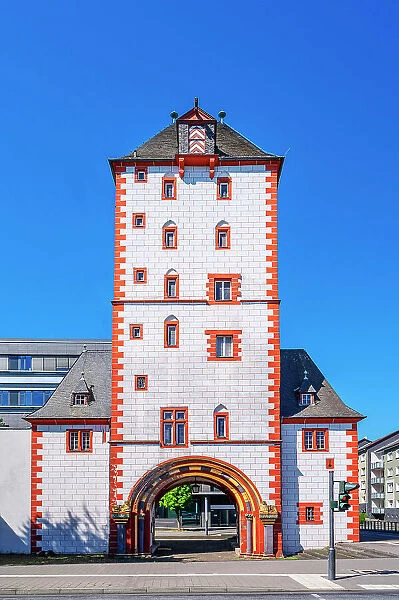 Iron tower, Mainz, Rhineland-Palatinate, Germany