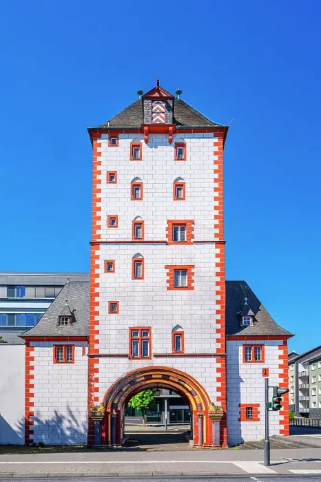 Framed Print : Iron tower, Mainz, Rhineland-Palatinate, Germany Framed Print : Iron tower, Mainz, Rhineland-Palatinate, Germany