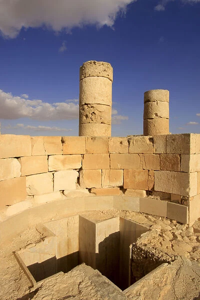 Isarael, Negev, Avdat, built in the 1st century by the Nabateans