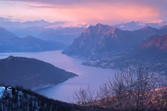 Framed Print : Iseo lake and Orobie Alps, Brescia province, Lombardy district, Italy Framed Print : Iseo lake and Orobie Alps, Brescia province, Lombardy district, Italy