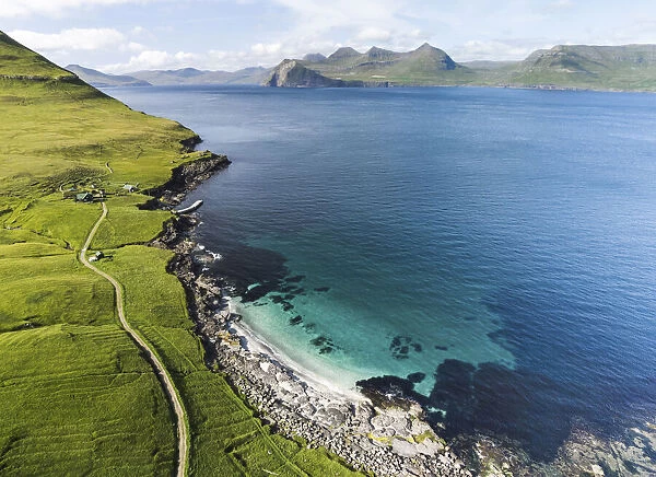 Island of Koltur. Faroe Islands