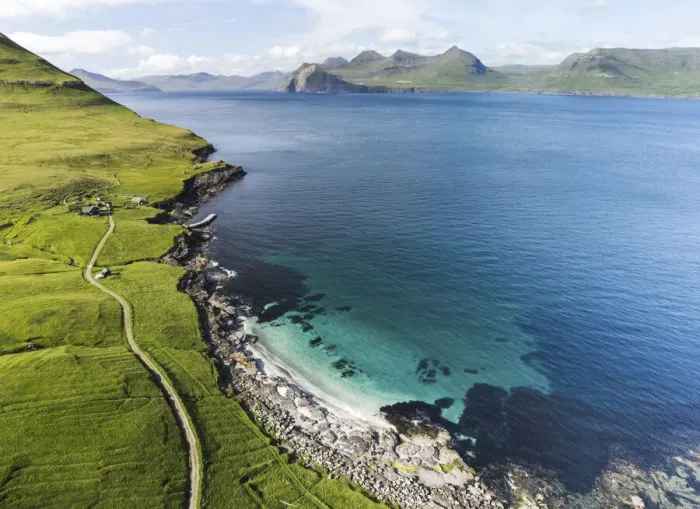 Framed Print : Island of Koltur. Faroe Islands Framed Print : Island of Koltur. Faroe Islands