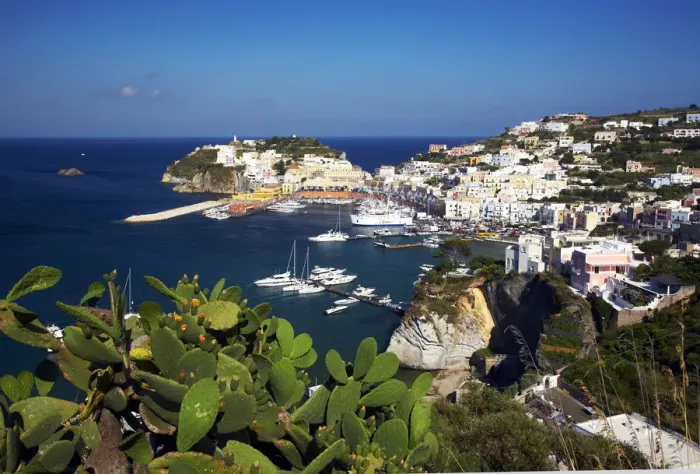 Framed Print : Island of Ponza, Tyrrhenian Sea, Italy Framed Print : Island of Ponza, Tyrrhenian Sea, Italy