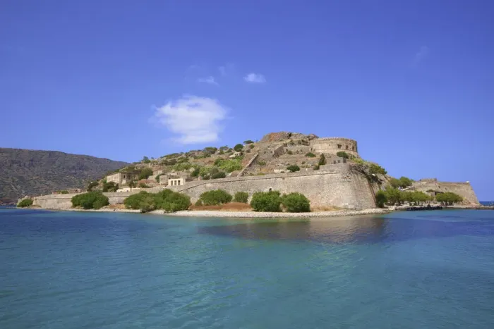 Framed Print : The Island of Spinalonga, Crete, Greek Islands, Greece, Europe Framed Print : The Island of Spinalonga, Crete, Greek Islands, Greece, Europe