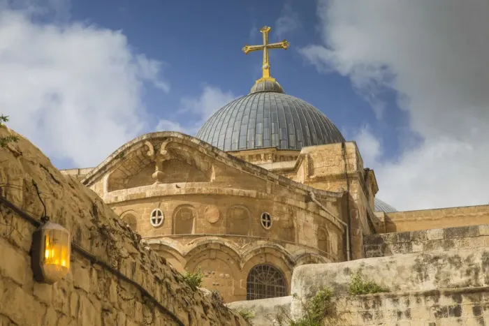 Framed Print : Israel, Jerusalem, Church of the Holy Sepulchre
