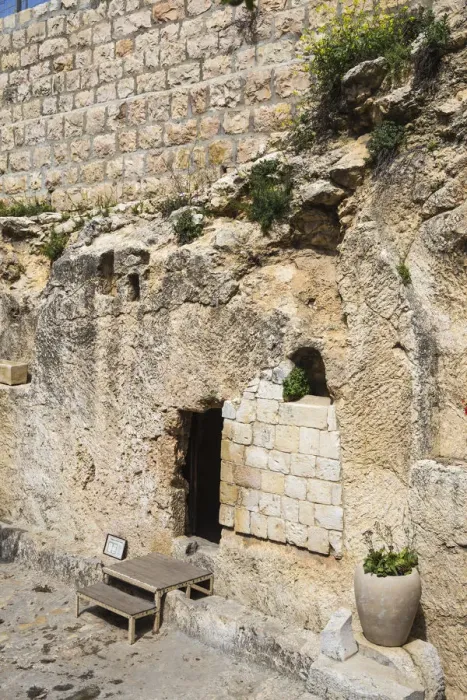 Framed Print : Israel, Jerusalem, The Garden Tomb, a possible site of the burial and resurrection Framed Print : Israel, Jerusalem, The Garden Tomb, a possible site of the burial and resurrection