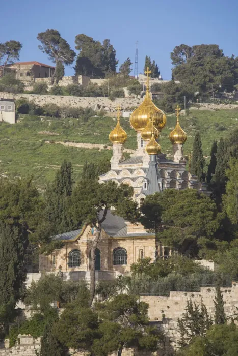 Framed Print : Israel, Jerusalem, Mount of Olives, Church of Mary Magdalene Framed Print : Israel, Jerusalem, Mount of Olives, Church of Mary Magdalene