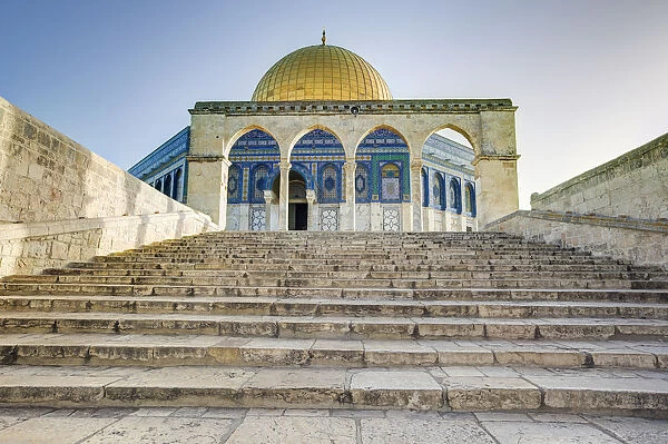 Israel, Jerusalem, Temple Mount, Dome of the Rock
