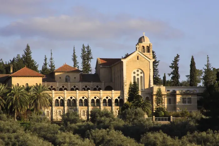 Framed Print : Israel, Shephelah, the Trappist Monastery in Latrun was established in 1890 Framed Print : Israel, Shephelah, the Trappist Monastery in Latrun was established in 1890